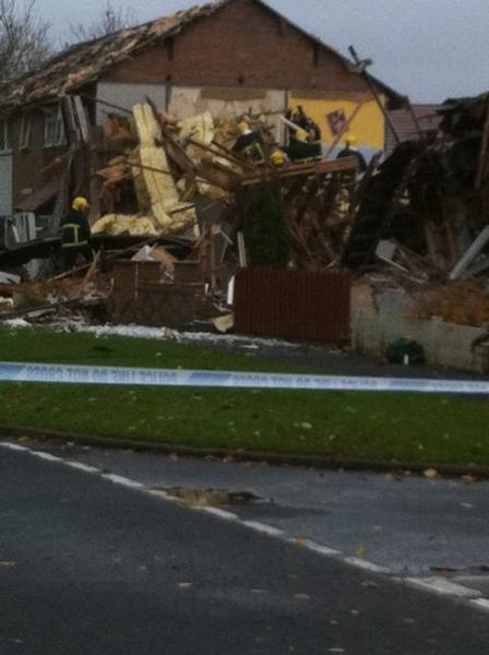 Work carried out at Salford blast home