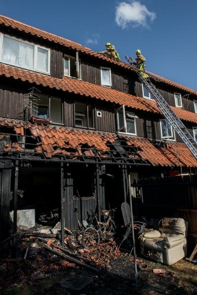 Timber-frame blamed for spread of blaze
