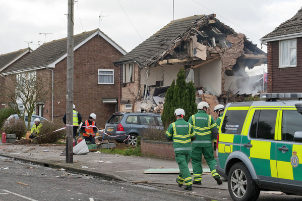 Suspected gas explosion in shared ownership property leaves 10 hospitalised