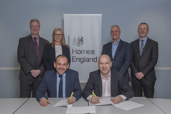 Homes England signs joint venture with developer
