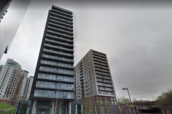 Residents evacuated after fire at private block with Grenfell-style cladding