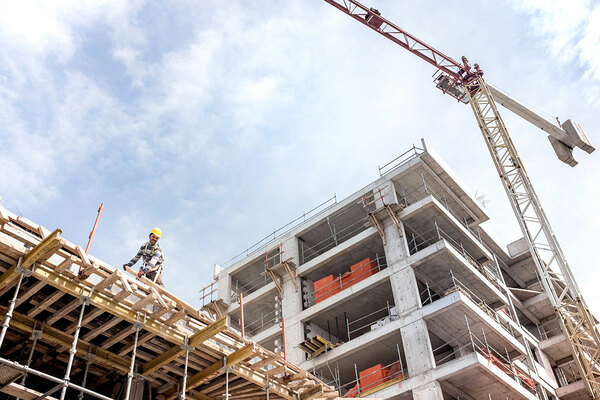 New build starts fall 9% but completions rise