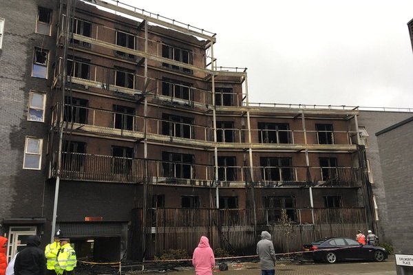 Revealed: the type of cladding used on Barking block destroyed in fire