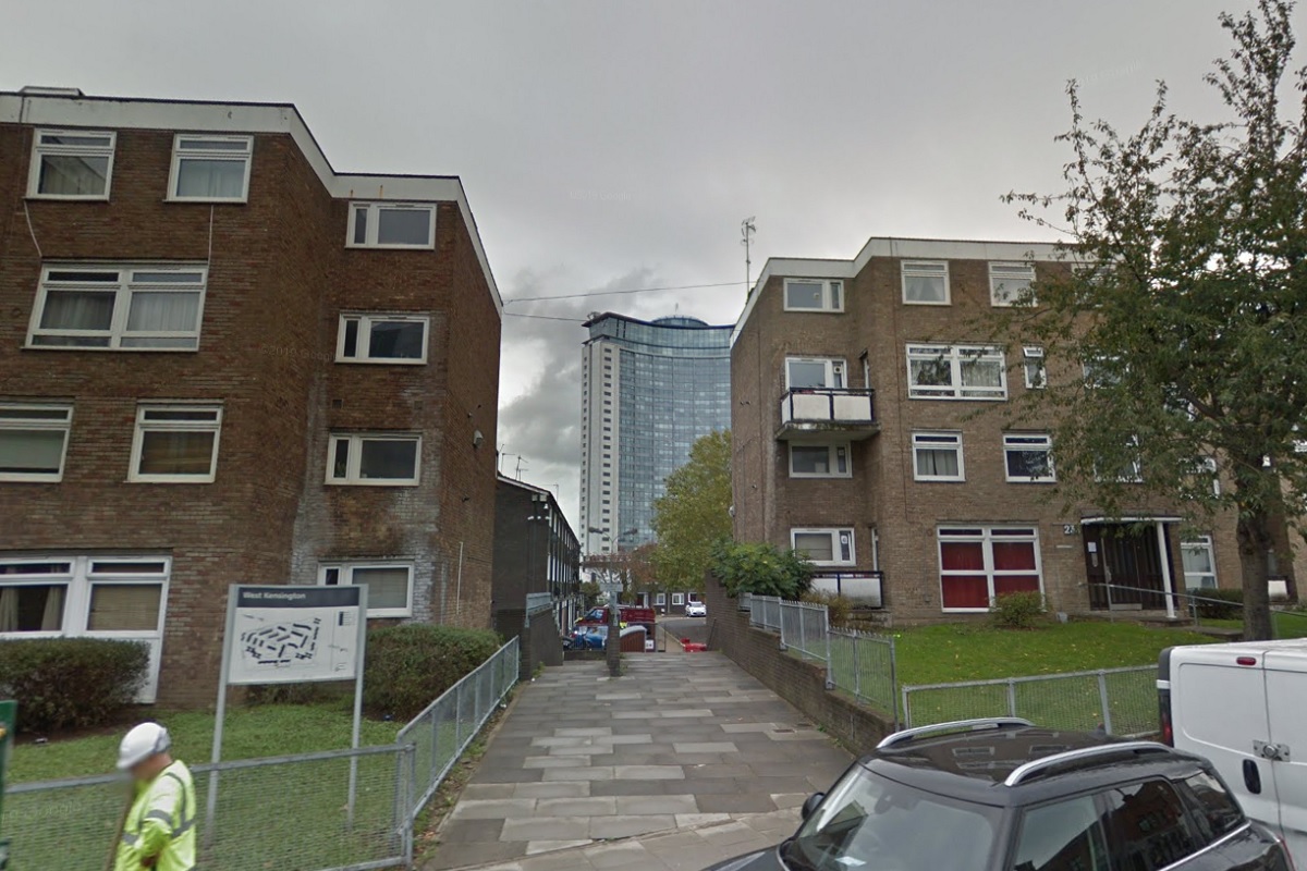 Les domaines de West Kensington et Gibbs Green sont désormais gérés comme une fiducie foncière communautaire (photo : Google Street View)