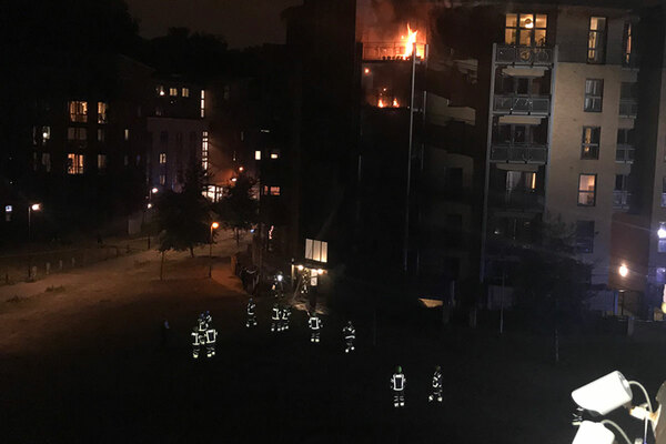 Residents in temporary accommodation displaced by Clapton fire