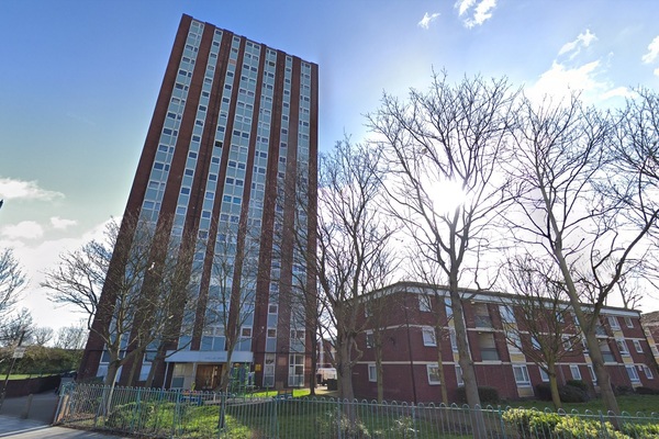 Toddler dies after falling from council tower block window