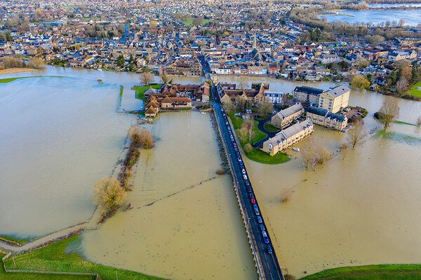 Are social landlords building homes despite the flood risk?