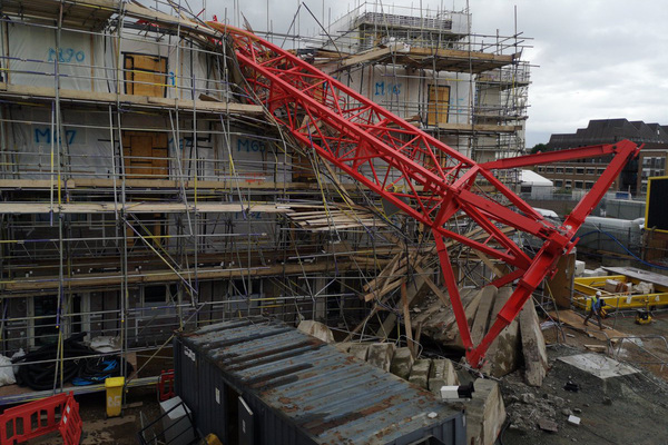 Residents could be waiting six months to return to homes following Bow crane collapse