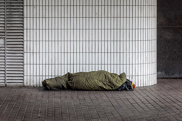 Government allocates £203m rough sleeper funding