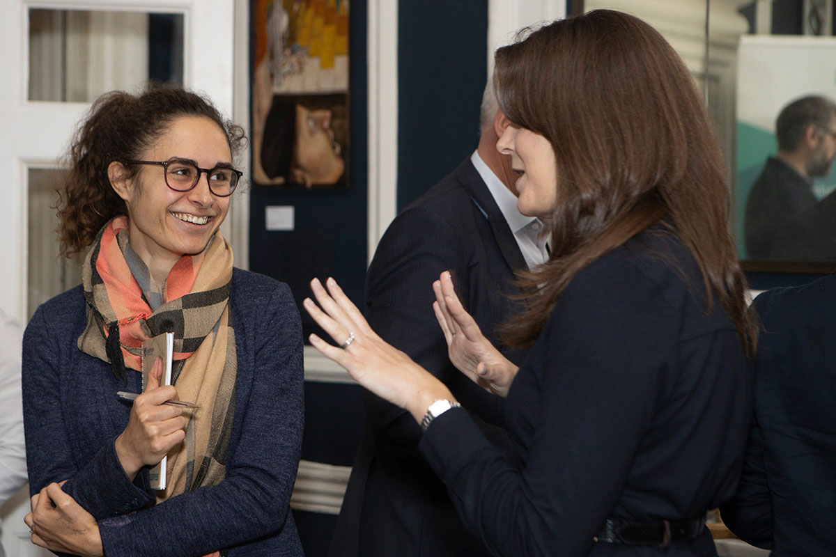 Cecily Church, sustainability manager at The Guinness Partnership, and Donna Williams, director of sustainability and climate change at Sanctuary Group Cecily Church, sustainability manager at The Guinness Partnership, and Donna Williams, director of sustainability and climate change at Sanctuary Group