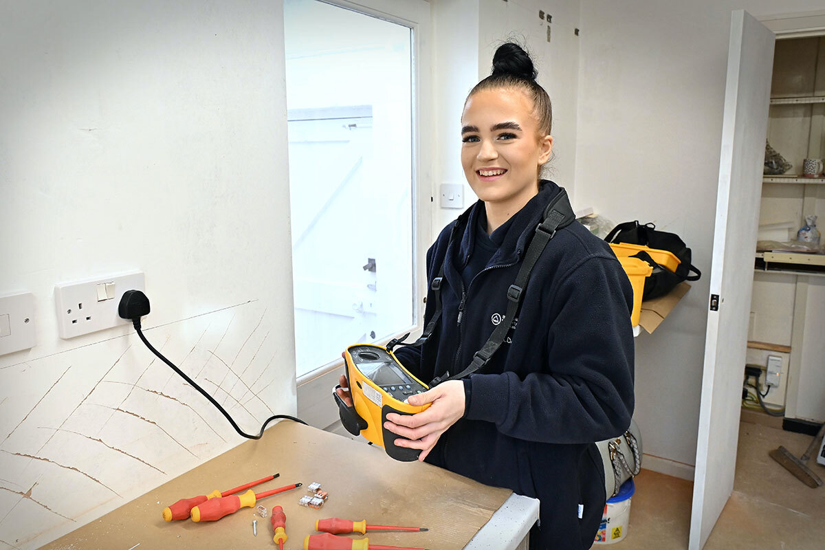 A week in the life of… an apprentice electrician