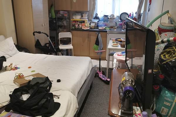 Temporary accommodation space guidance not suitable for young children, says report