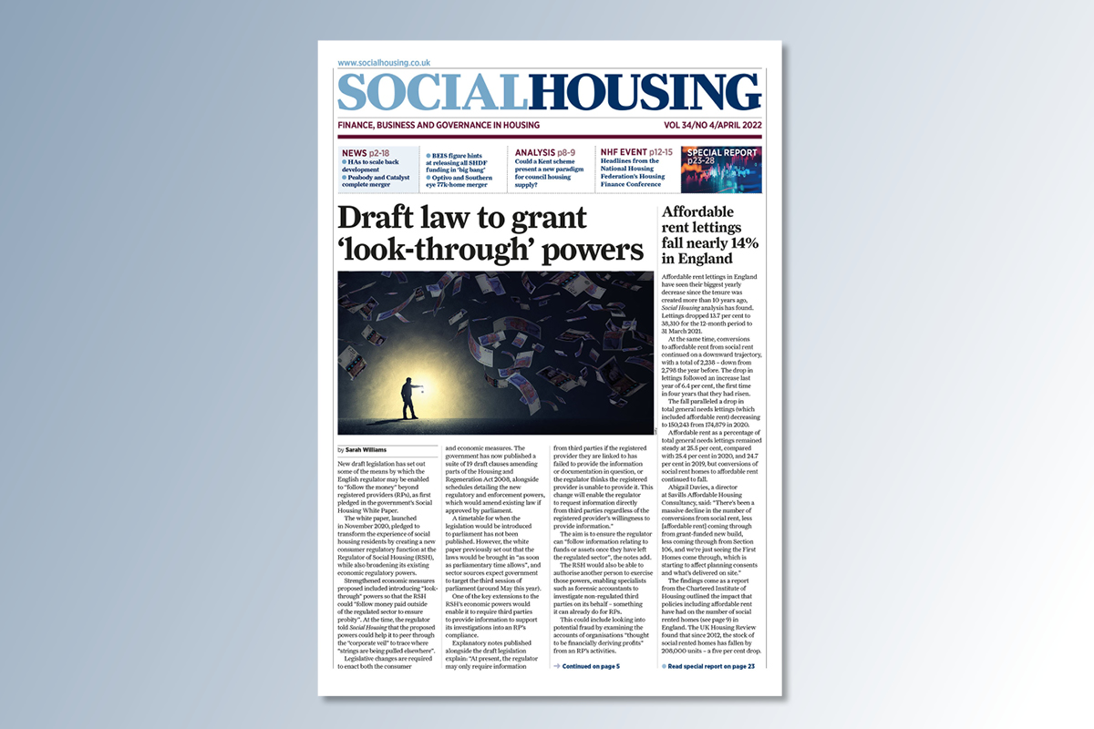 April digital edition of Social Housing out now