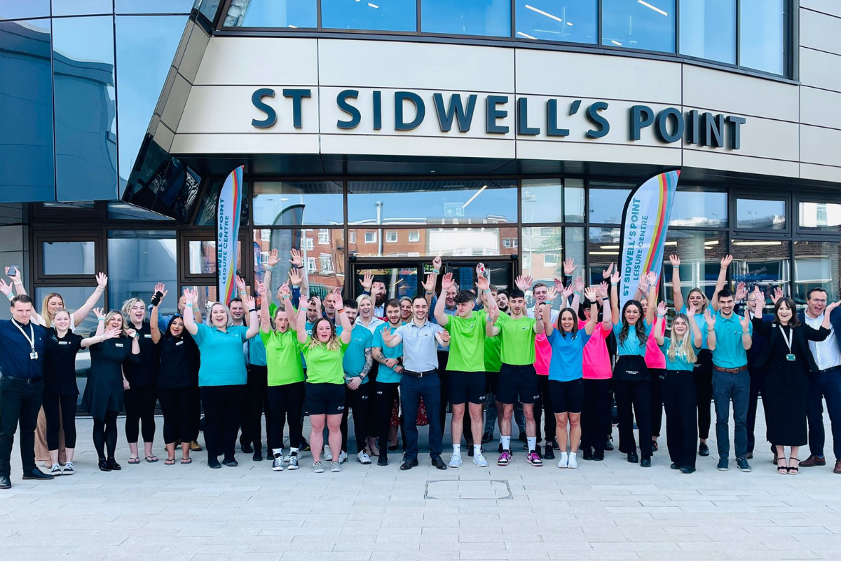 St. Sidwell's Point Passivhaus Leisure Centre opening in Exeter