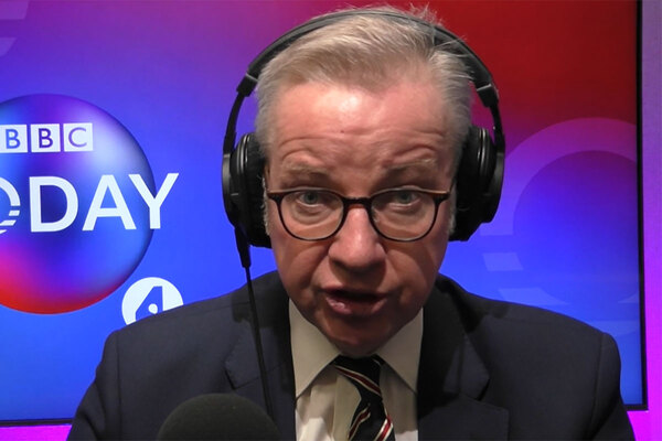 Gove: ‘We don’t want to be stuck to 300,000 homes a year target’
