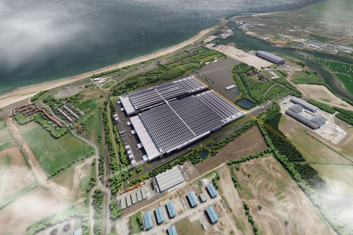 Britishvolt aerial view
