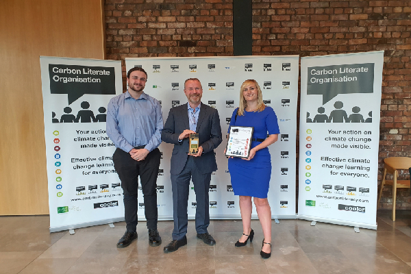 Great Places Housing Group granted Platinum Carbon Literate status
