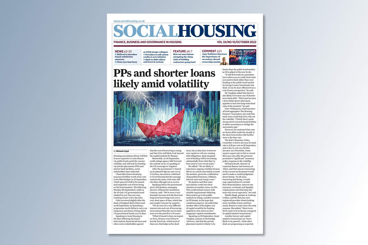 October digital edition of Social Housing out now