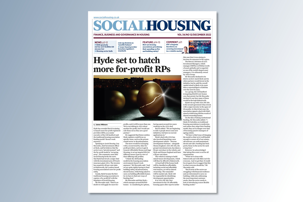 December digital edition of Social Housing out now