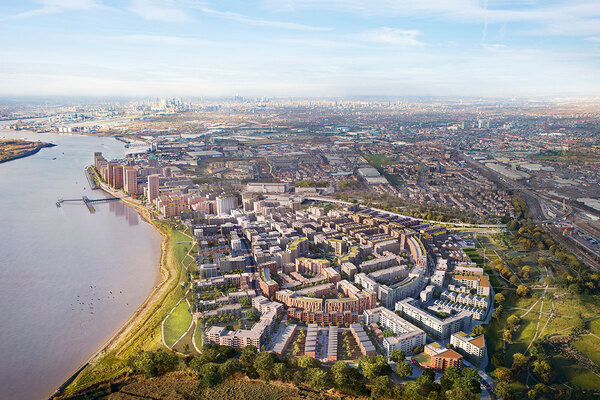 L&Q buys 167 homes from Southern at giant east London scheme