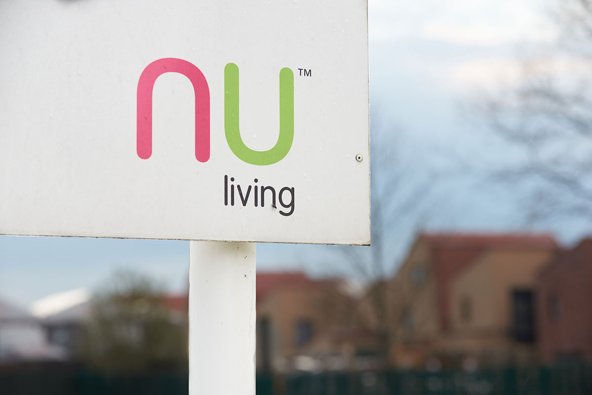 A Nu Living sign in Beechwood Village, where Swan is redeveloping the Craylands Estate. Nu Living is a trading name of Swan New Homes A Nu Living sign in Beechwood Village, where Swan is redeveloping the Craylands Estate. Nu Living is a trading name of Swan New Homes