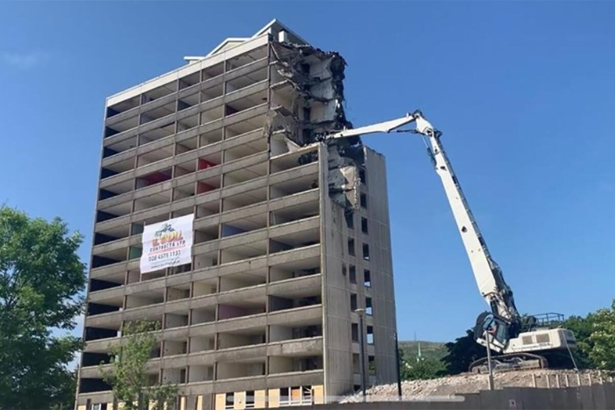 Northern Ireland Housing Executive launches tower block demolition programme