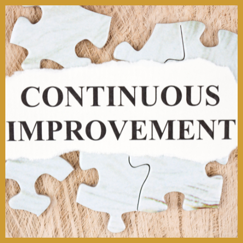 Ensure continuous improvement in your operations