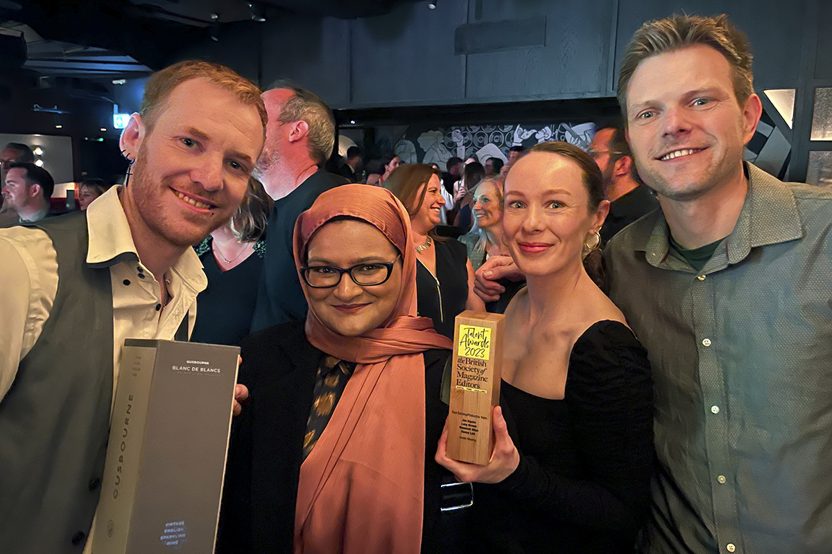 Production team at Inside Housing scoops 2023 BSME Talent Award