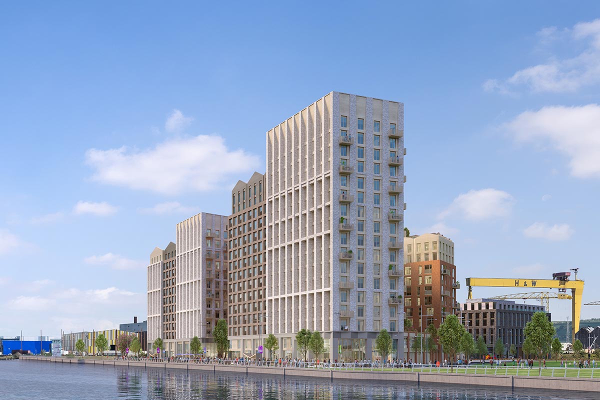 L&G and Clanmil forward fund £155m build-to-rent development in Belfast