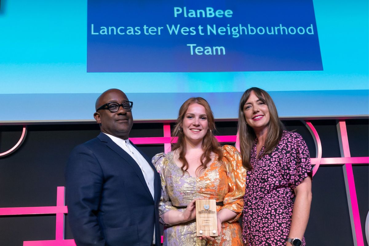 2023 Unlock Net Zero Live Awards Winner - Biodiversity and nature - PlanBee, Lancaster West Neighbourhood Team
