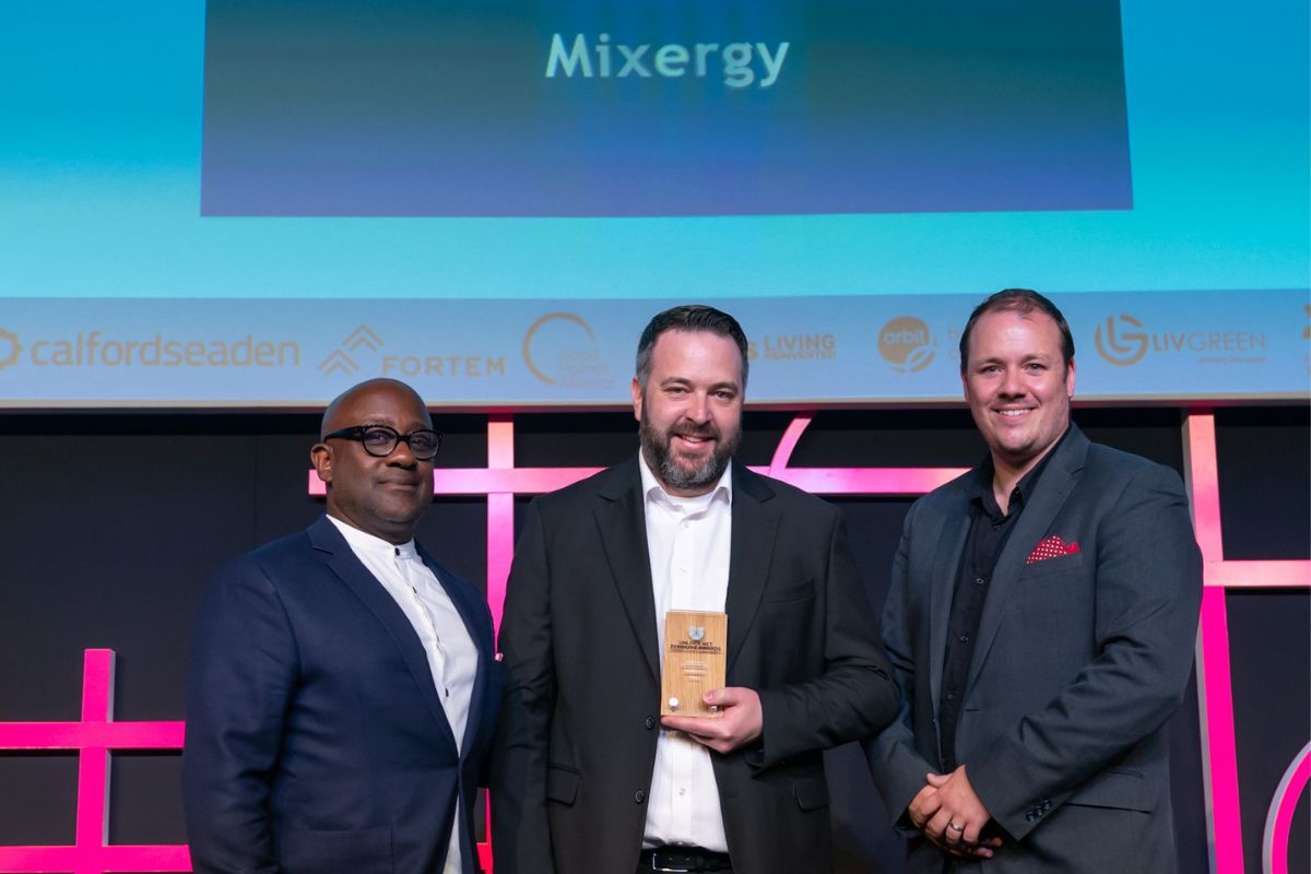2023 Unlock Net Zero Live Awards Winner - Supply chain partner - Mixergy