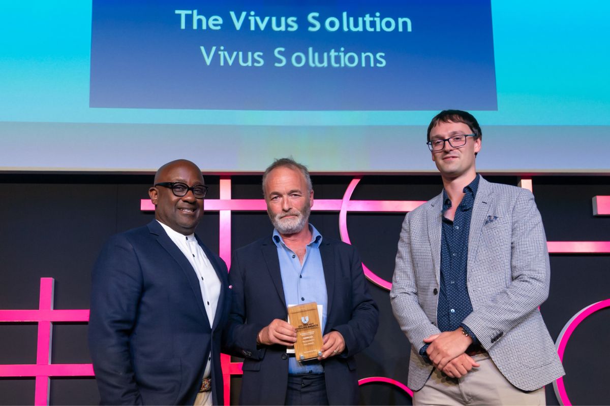 2023 Unlock Net Zero Live Awards Winner - Innovation of the year, product or service - Vivus Solutions