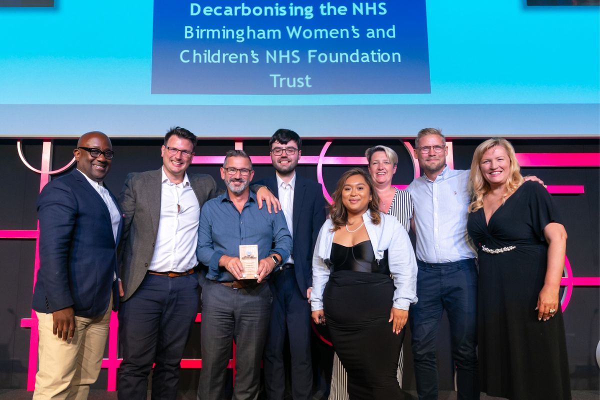 2023 Unlock Net Zero Live Awards Winner - Collaboration of the year, energy projects - Decarbonising the NHS