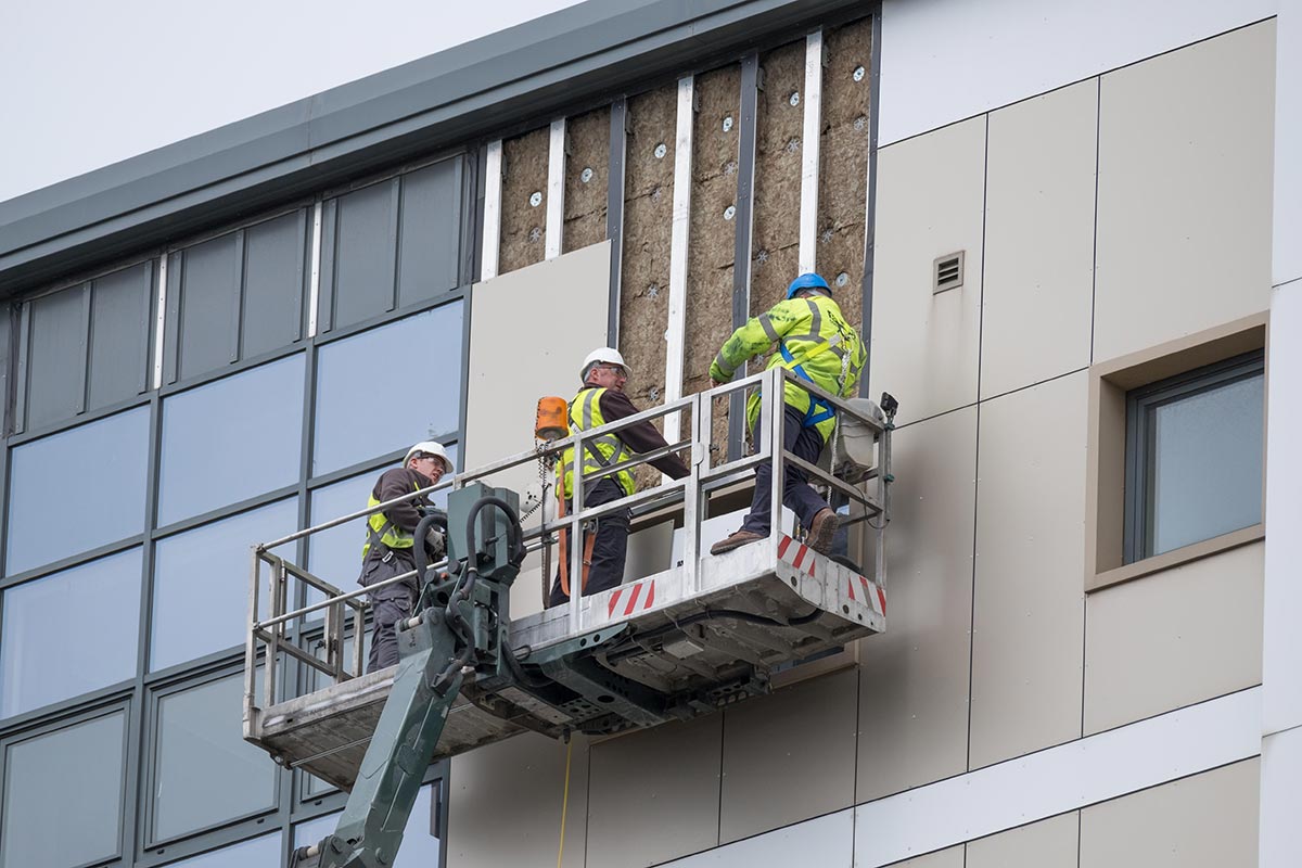 £33m cladding remediation fund opens in Northern Ireland