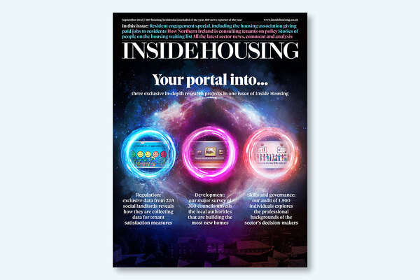 September 2023 digital edition of Inside Housing out now