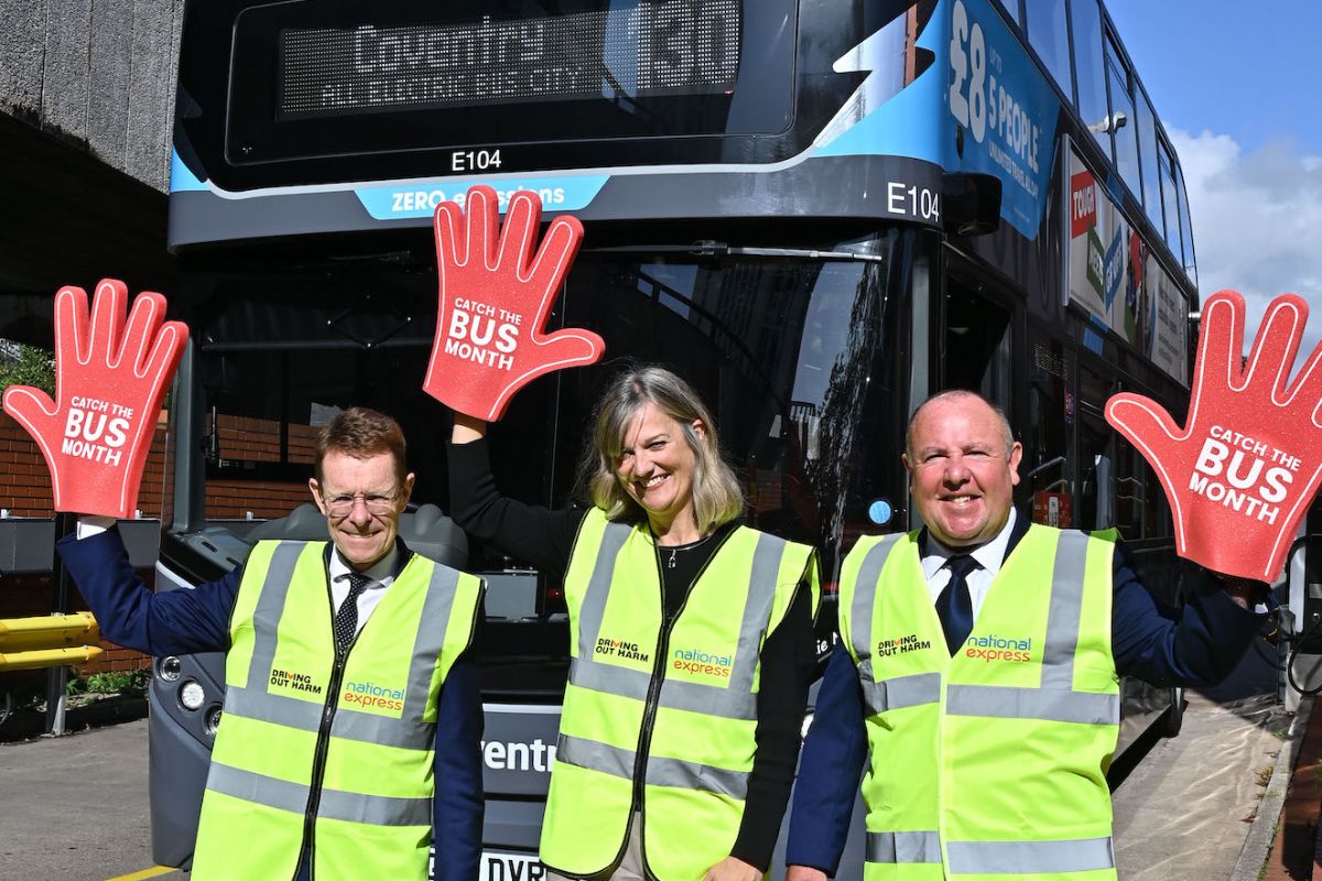 National Express now operating 130 new double-decker zero emission all-electric buses in Coventry