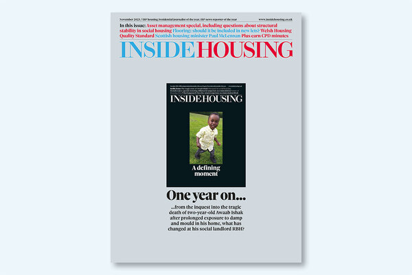 November 2023 digital edition of Inside Housing out now