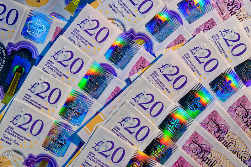 Social Housing News Experts Herald Wider Return To The Capital Markets   SINGLE USE 20 Pound Notes 2024 Alamy MainSH 