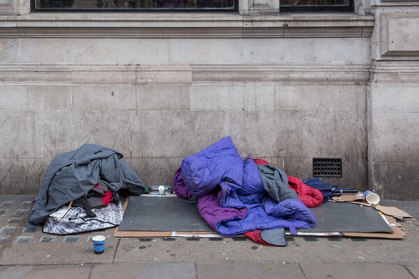 Highest number of rough sleepers in London ever recorded