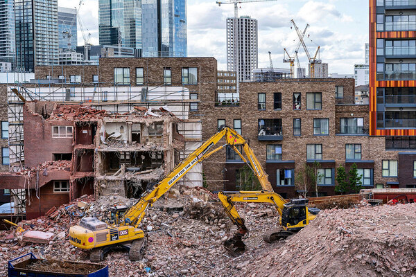 Demolition and sale of social homes outstripped completion by nearly three times in 2022-23