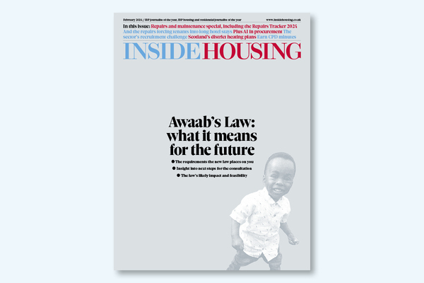 February 2024 digital edition of Inside Housing out now