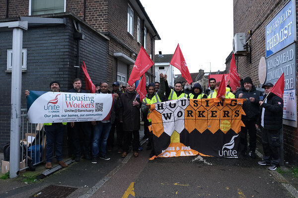 Repair workers at housing association announce further strike dates
