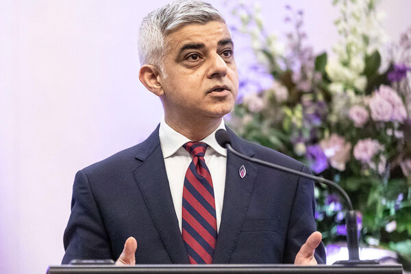 Sadiq Khan pledges to build 40,000 council houses in London if re-elected