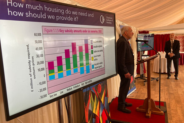 Building 90,000 social rent homes a year is affordable, says professor in latest CIH UK Housing Review