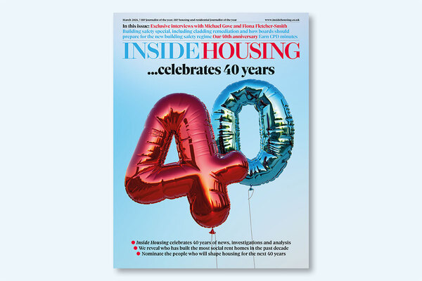 March 2024 digital edition of Inside Housing out now