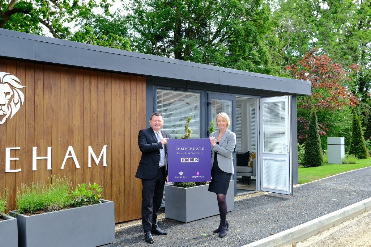 Thakeham & Octopus Energy partner to bring "zero bills" homes to Mid Sussex