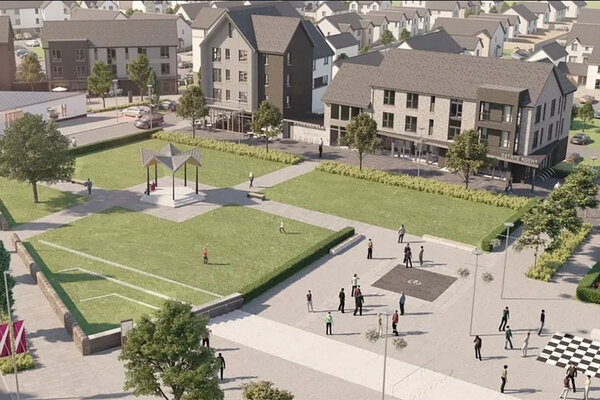 Scottish house builder partners with Barratt for new 3,000-home village