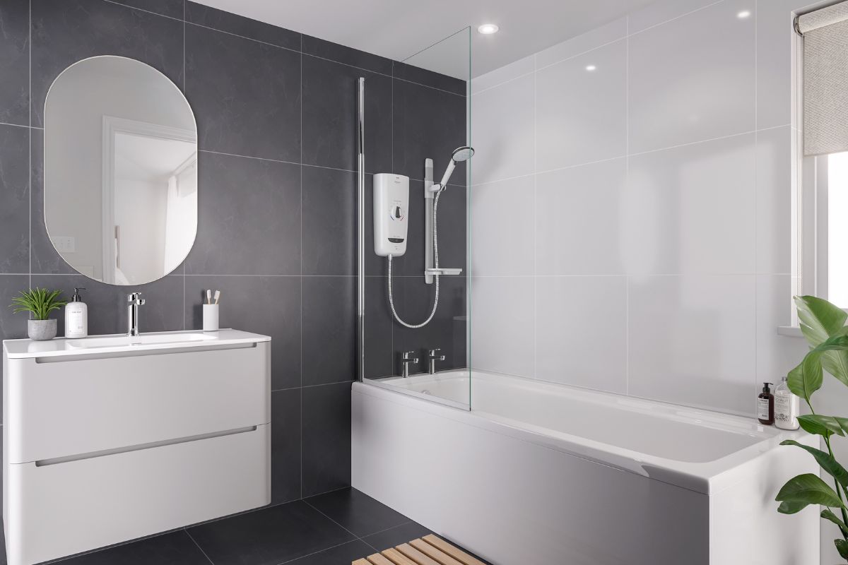 Mira launch the UK's first electric shower compatable with waste water heat recovery systems