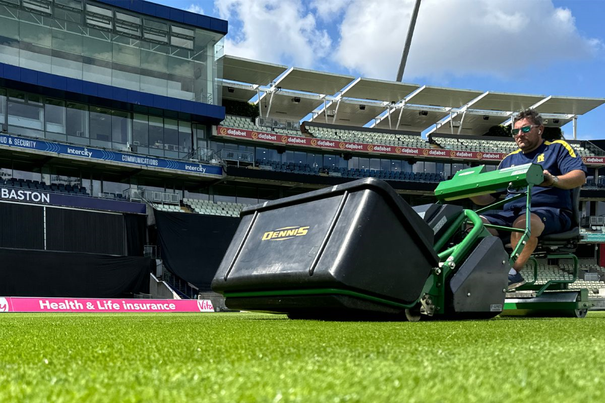 Warwickshire Cricket goes green with all-electric mowers deal