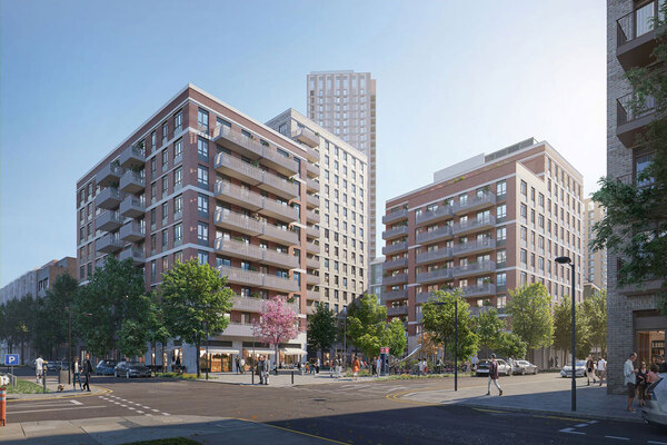 Greystar closes £600m deal for south London site with 338 social rent homes